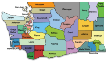 WA map counties 1