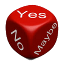 cube yes no maybe 64